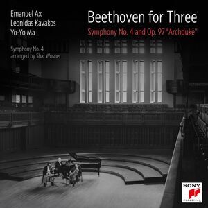 Emanuel Ax - Beethoven for Three: Sym 4 & Op 97 Archduke  CD